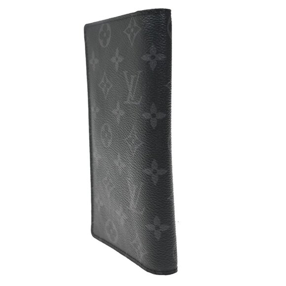 LOUIS VUITTON Portefeuille Brazza Long Wallet Monogram Eclipse BK M61697 70KP127 - Picture 3 of 15